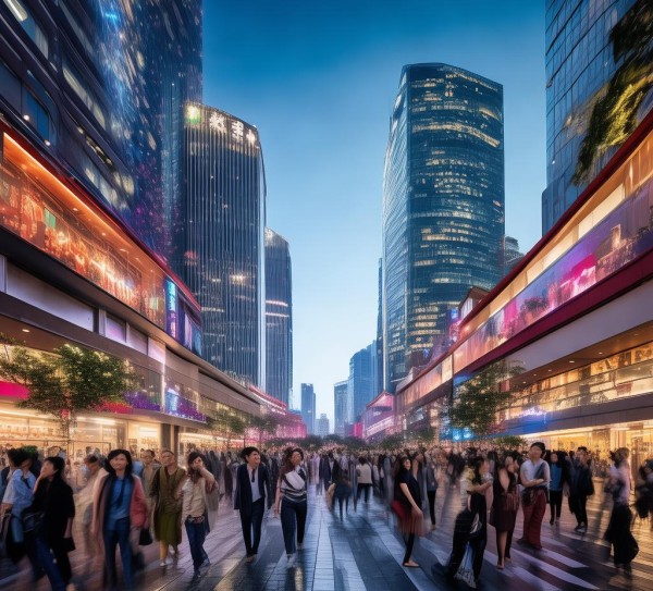 成都南湖国际商贸城，成都城市新地标，活力四射的商业新引擎